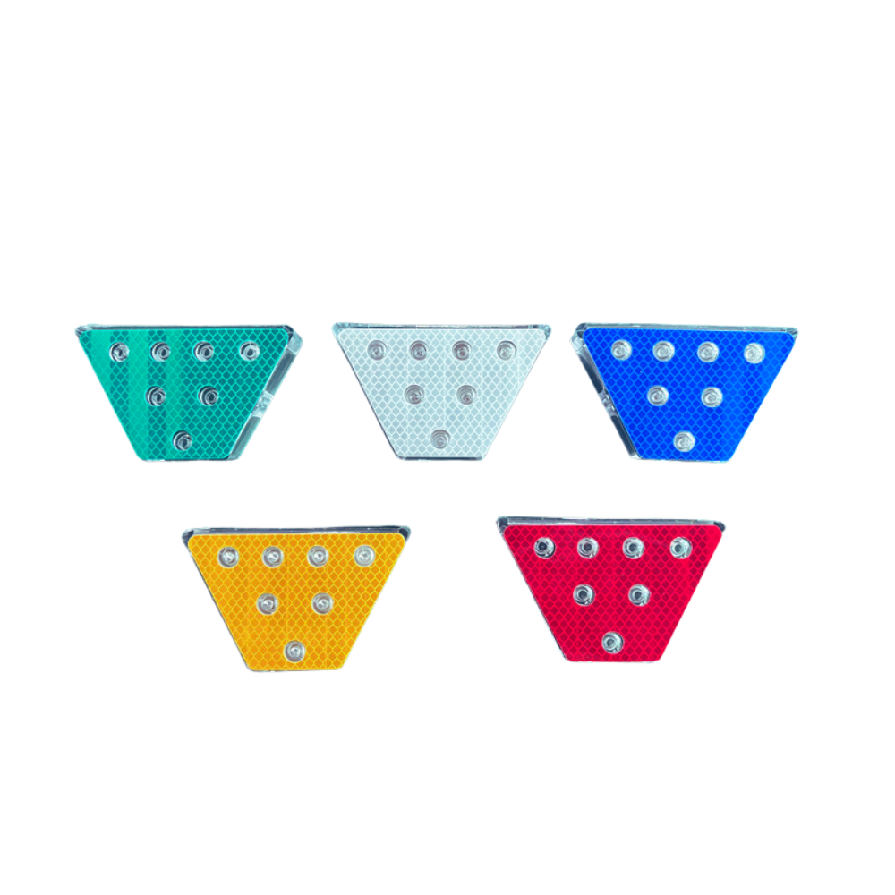 太阳能梯形路标灯 | LED 护栏路标灯 | 太阳能路钉警示灯