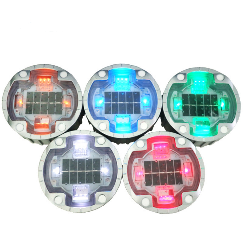太阳能嵌入式路钉 LED 嵌入式地面路面标志